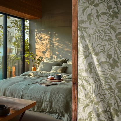 Livingwalls Metropolitan Stories Hot Spots Leon - Cloud Forest Dschungel Creme Grün - 10,05 m x 0,53 m