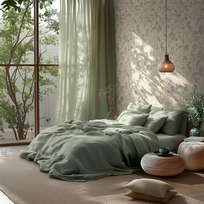 Livingwalls Metropolitan Stories Hot Spots Leon - Cloud Forest Dschungel Creme Beige - 10,05 m x 0,53 m