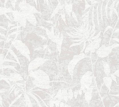 Livingwalls Metropolitan Stories Hot Spots Leon - Cloud Forest Dschungel Weiß - 10,05 m x 0,53 m