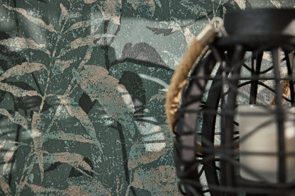Livingwalls Metropolitan Stories Hot Spots Leon - Cloud Forest Dschungel Blau - 10,05 m x 0,53 m