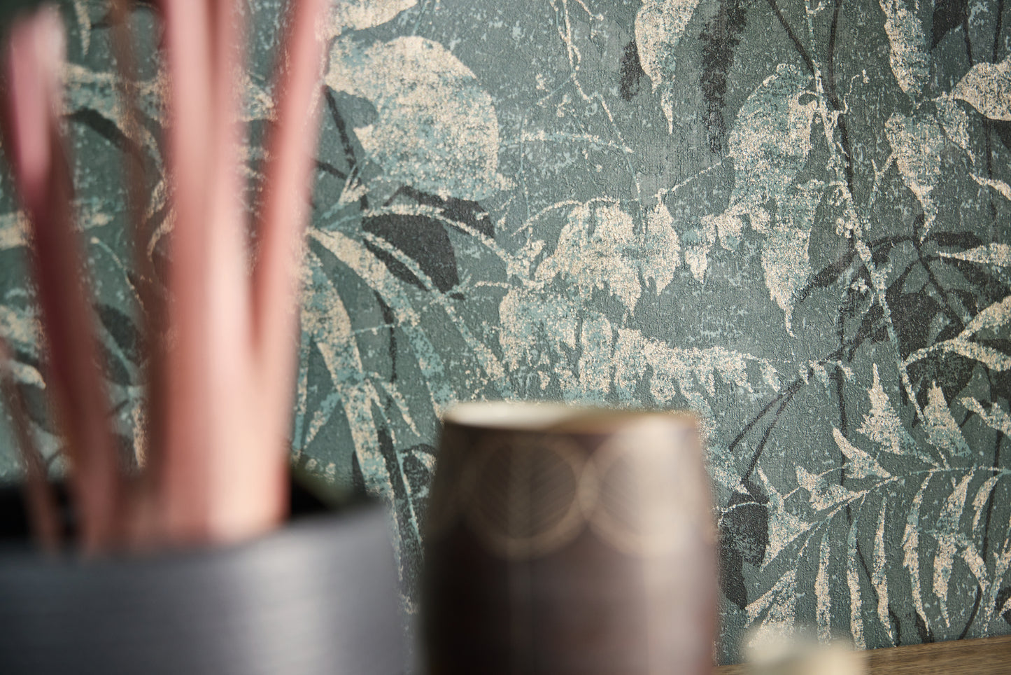 Livingwalls Metropolitan Stories Hot Spots Leon - Cloud Forest Dschungel Blau - 10,05 m x 0,53 m