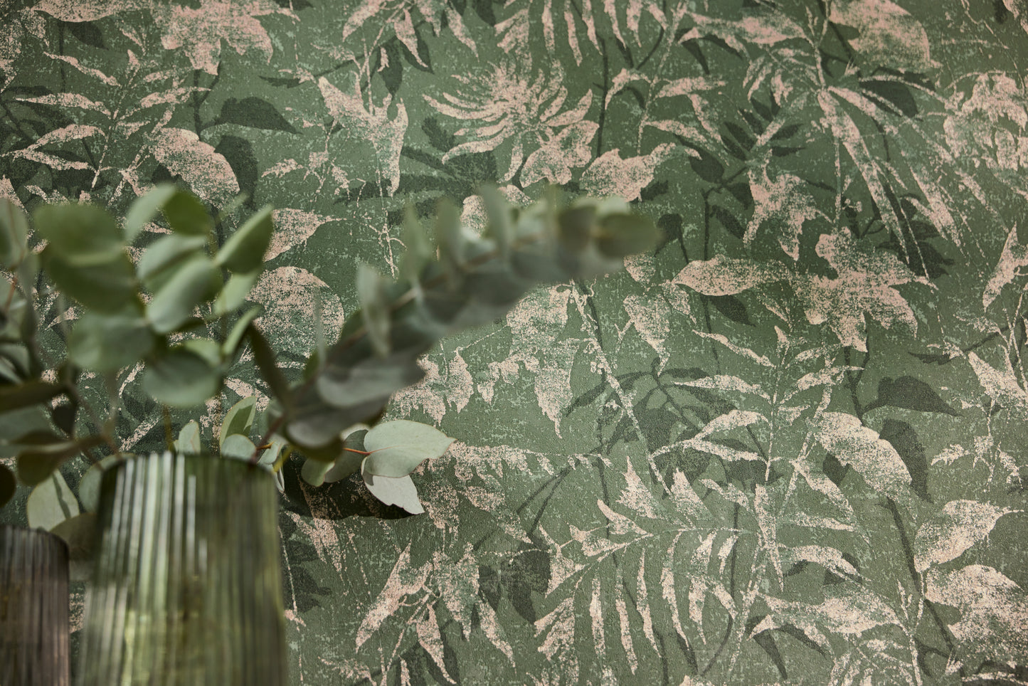 Livingwalls Metropolitan Stories Hot Spots Leon - Cloud Forest Dschungel Grün - 10,05 m x 0,53 m