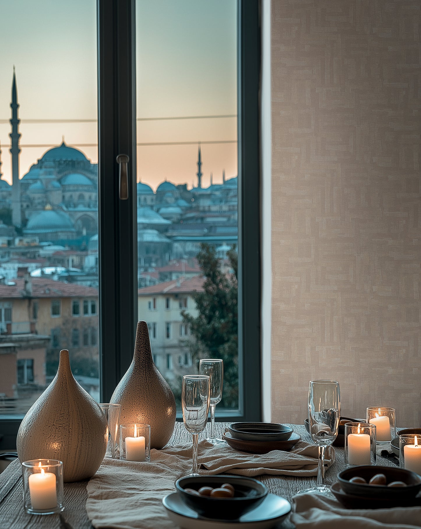 Livingwalls Metropolitan Stories Hot Spots Cem - Grand Bazaar Grafik Beige - 10,05 m x 0,53 m