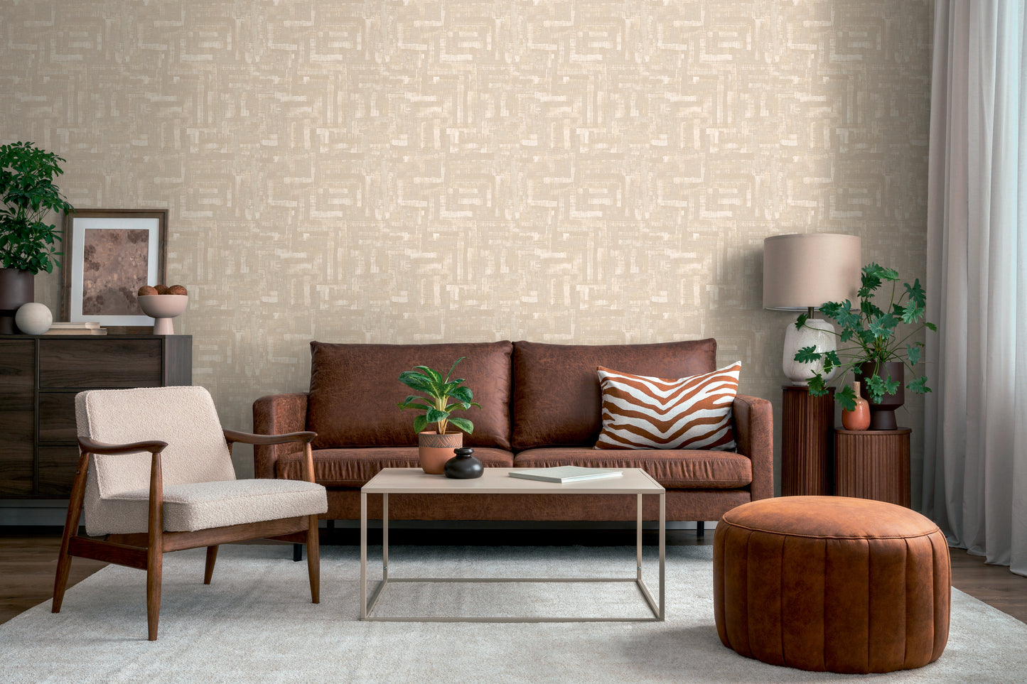 Livingwalls Metropolitan Stories Hot Spots Cem - Grand Bazaar Grafik Beige - 10,05 m x 0,53 m