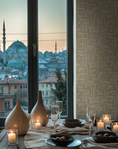 Livingwalls Metropolitan Stories Hot Spots Cem - Grand Bazaar Grafik Grau - 10,05 m x 0,53 m