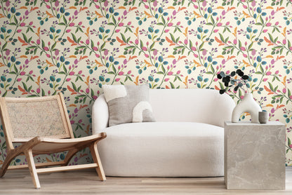 Livingwalls Anna D'Andrea  Floral Creme - 10,05 m x 0,53 m