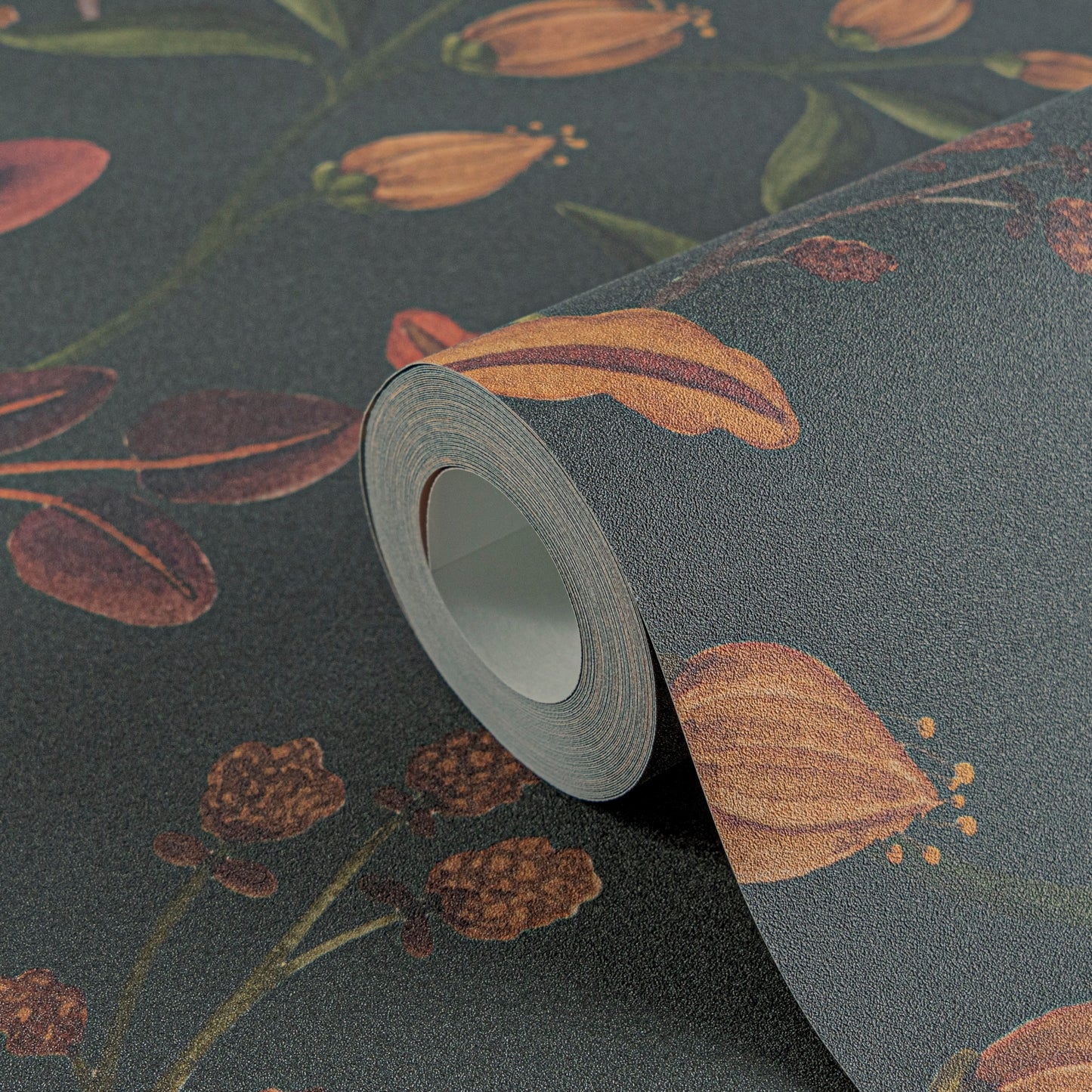 Livingwalls Anna D'Andrea  Floral Grün Rot - 10,05 m x 0,53 m