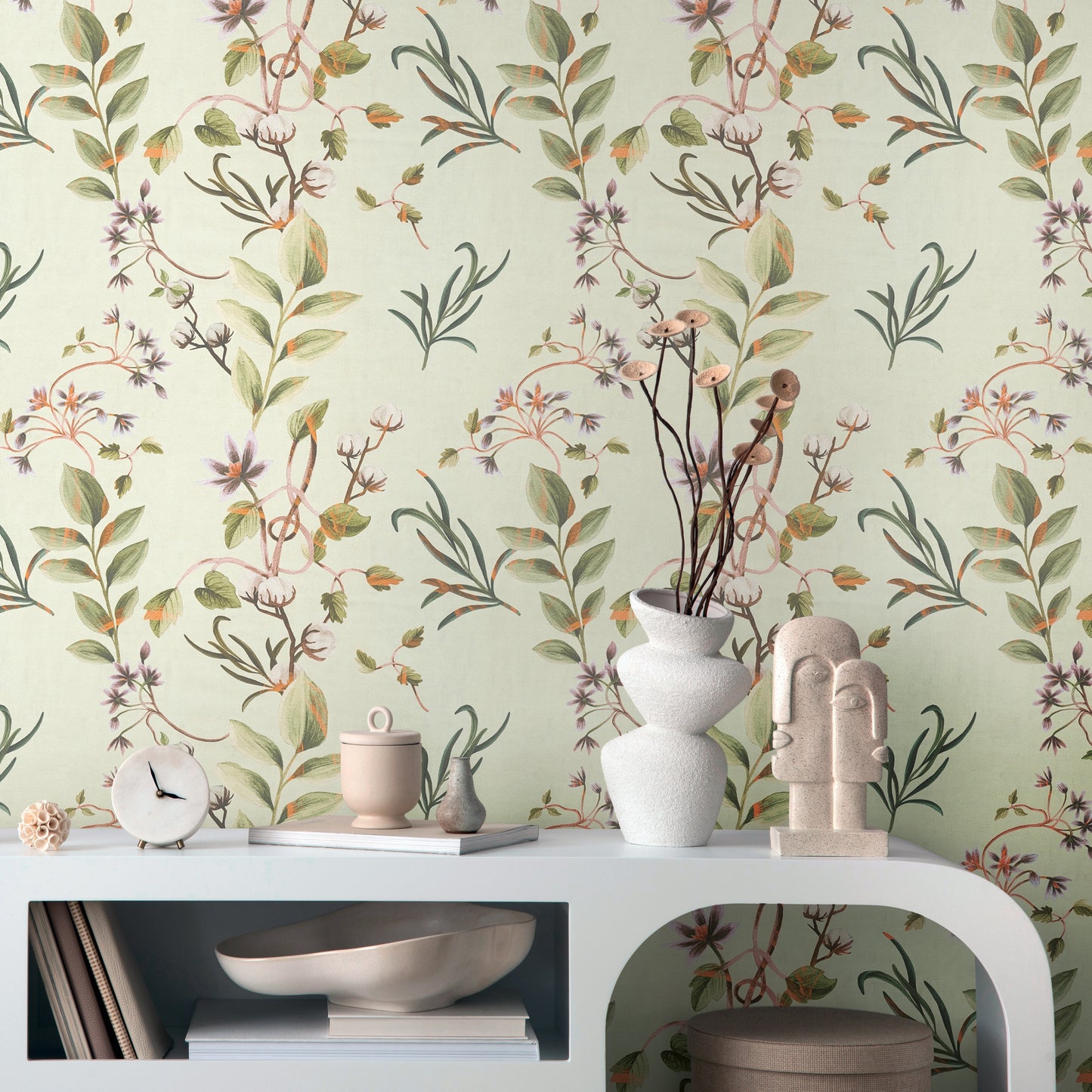 Livingwalls Anna D'Andrea  Floral Braun - 10,05 m x 0,53 m