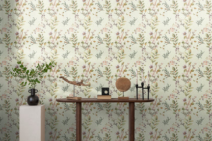 Livingwalls Anna D'Andrea  Floral Braun - 10,05 m x 0,53 m