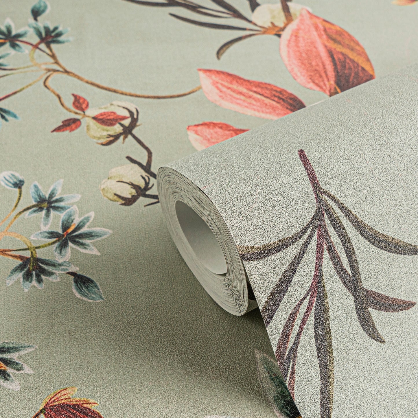 Livingwalls Anna D'Andrea  Floral Grau - 10,05 m x 0,53 m