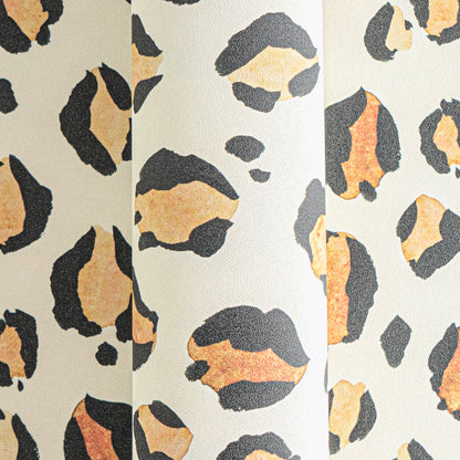 Livingwalls Anna D'Andrea  Leopardenmuster Weiß - 10,05 m x 0,53 m