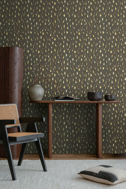 Livingwalls Anna D'Andrea  Leopardenmuster Braun - 10,05 m x 0,53 m