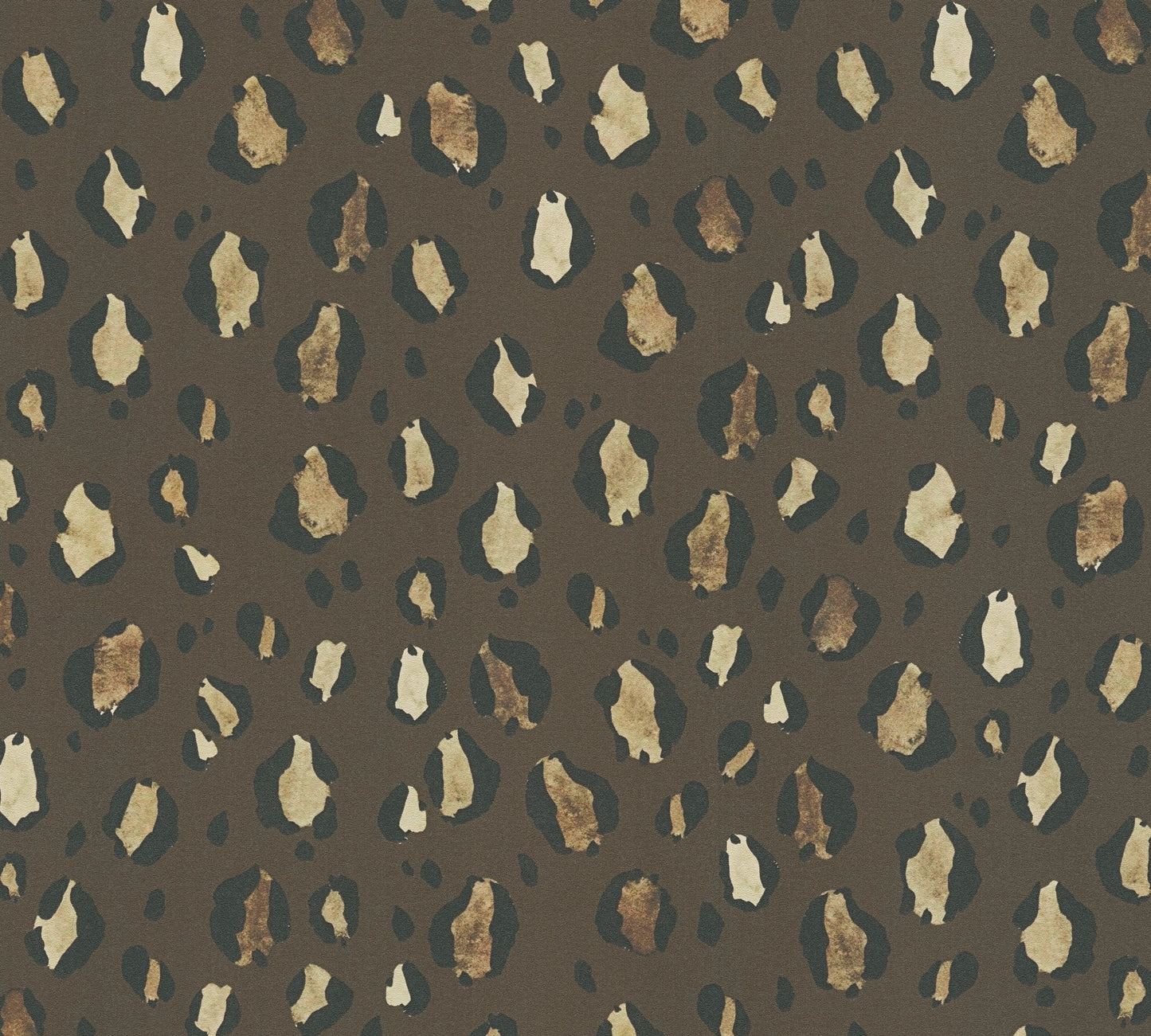 Livingwalls Anna D'Andrea  Leopardenmuster Braun - 10,05 m x 0,53 m