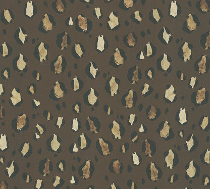 Livingwalls Anna D'Andrea  Leopardenmuster Braun - 10,05 m x 0,53 m