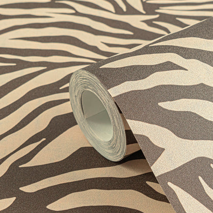 Livingwalls Anna D'Andrea  Zebra Braun - 10,05 m x 0,53 m