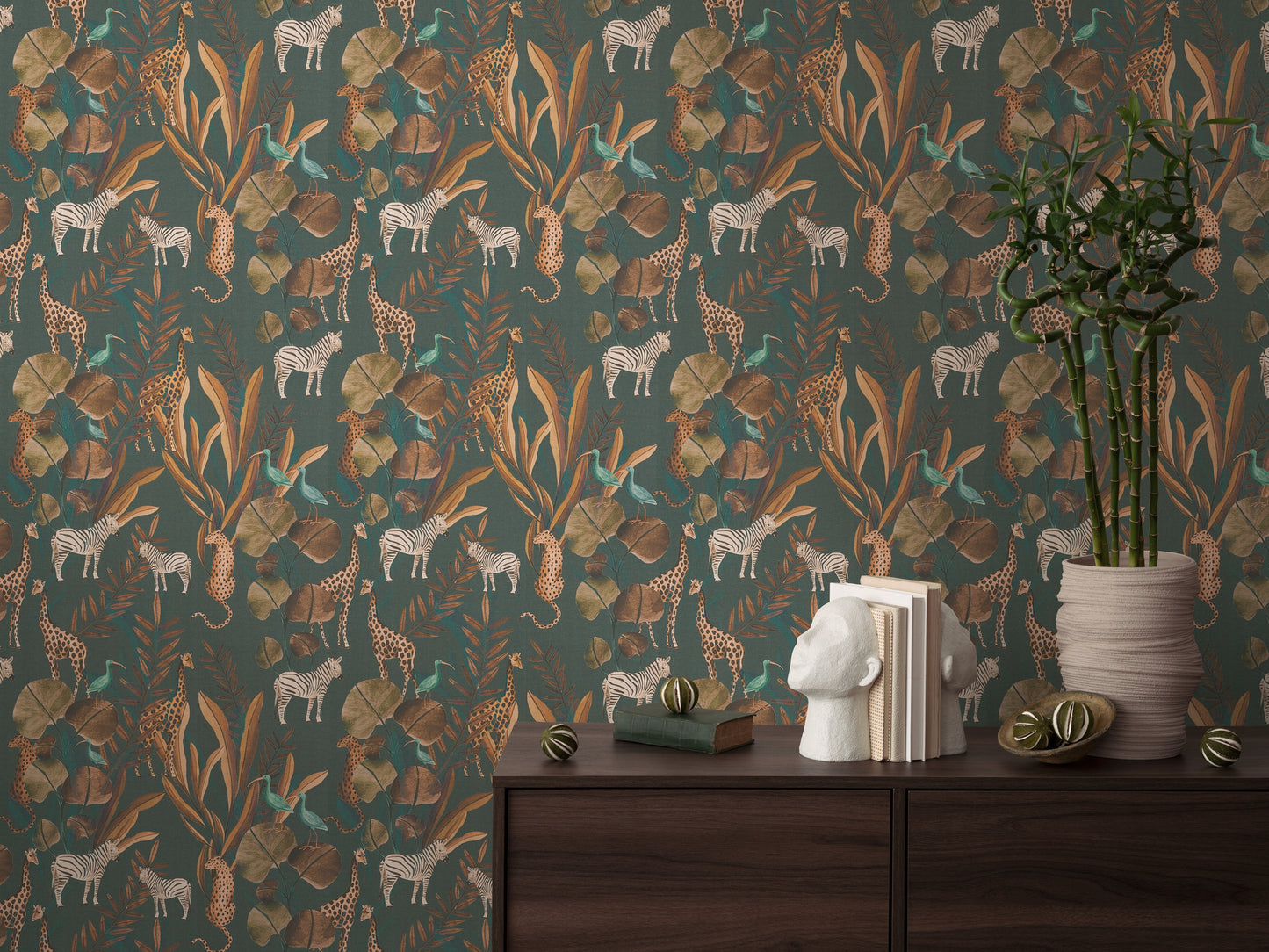 Livingwalls Anna D'Andrea  Floral Blau - 10,05 m x 0,53 m