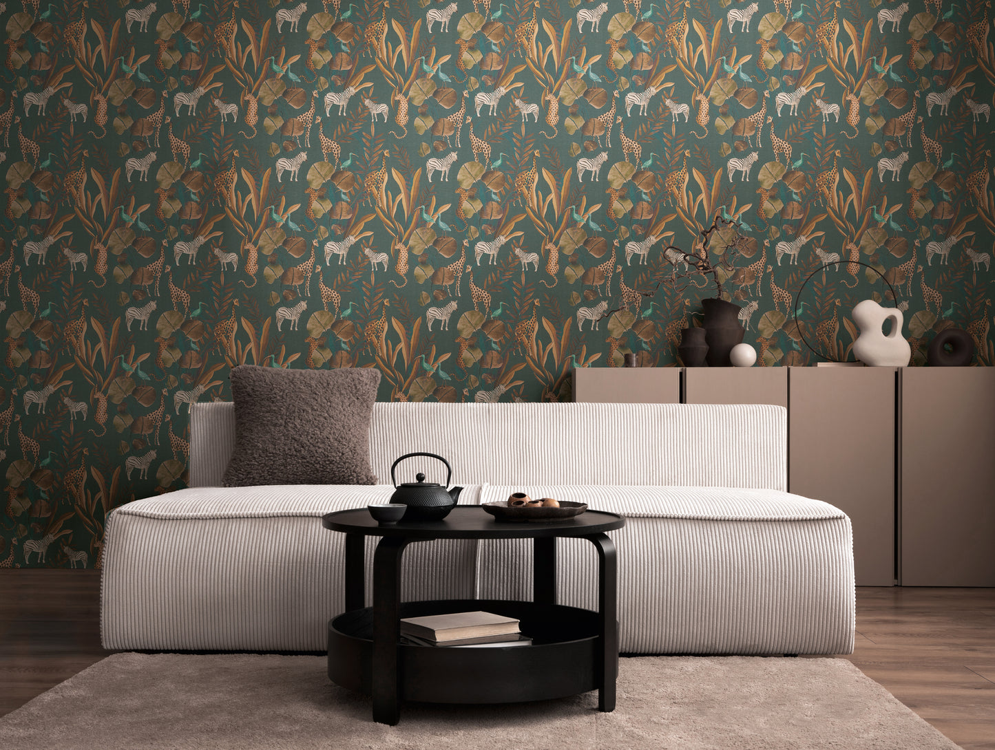 Livingwalls Anna D'Andrea  Floral Blau - 10,05 m x 0,53 m