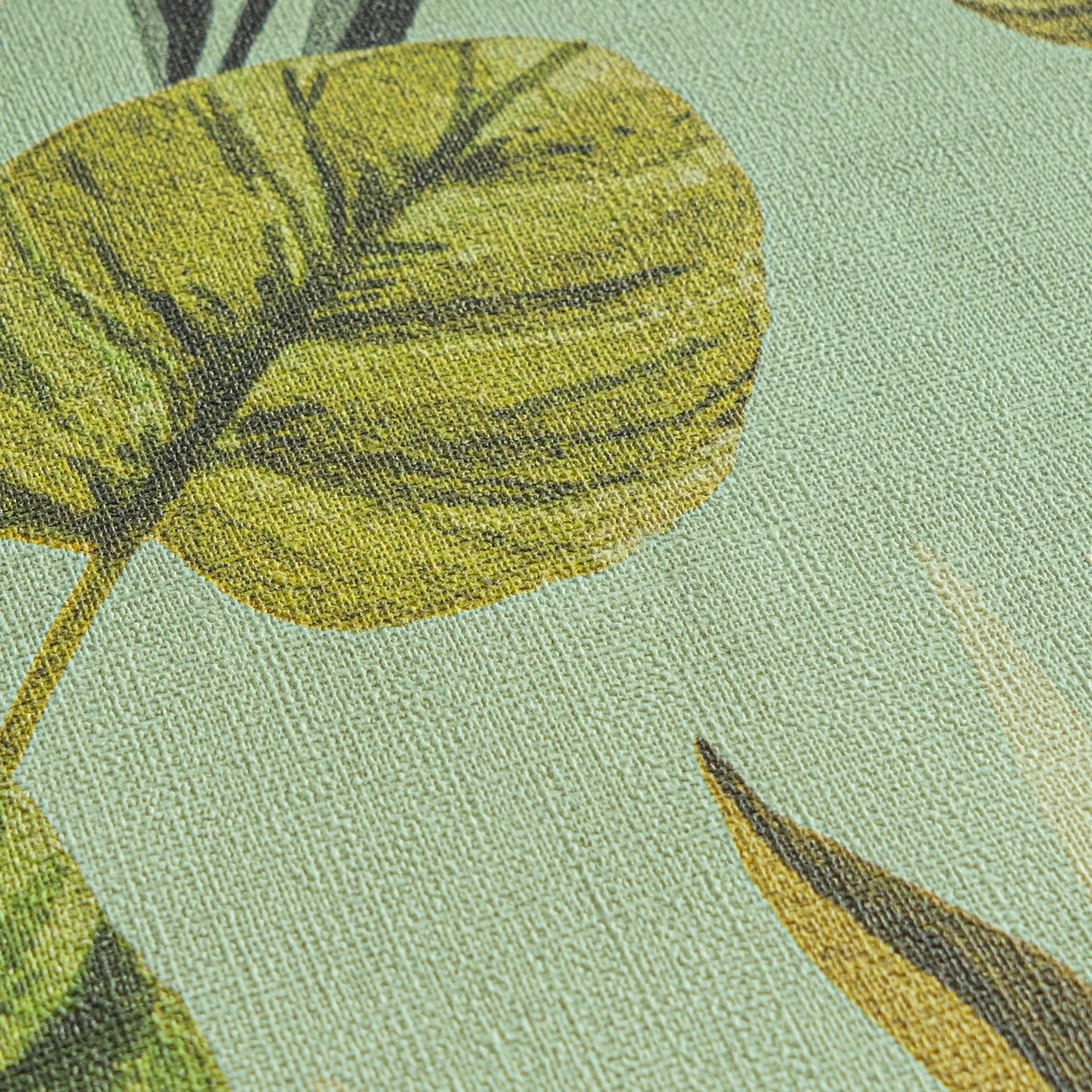 Livingwalls Anna D'Andrea  Blätter Blau Beige - 10,05 m x 0,53 m