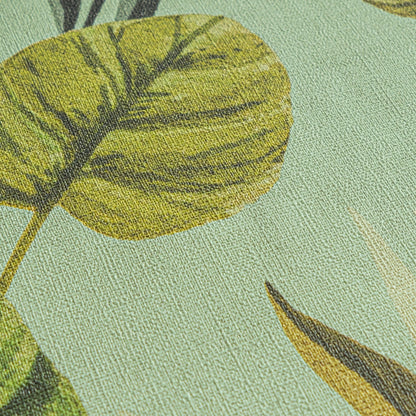 Livingwalls Anna D'Andrea  Blätter Blau Beige - 10,05 m x 0,53 m