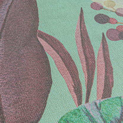 Livingwalls Anna D'Andrea  Blätter Blau Lila - 10,05 m x 0,53 m