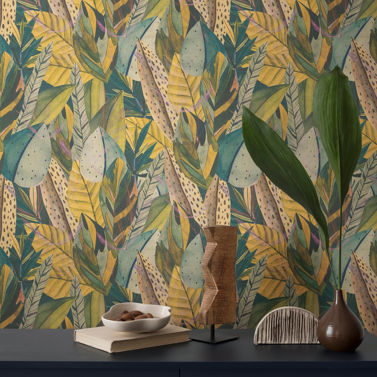 Livingwalls Anna D'Andrea  Dschungel Gelb - 10,05 m x 0,53 m