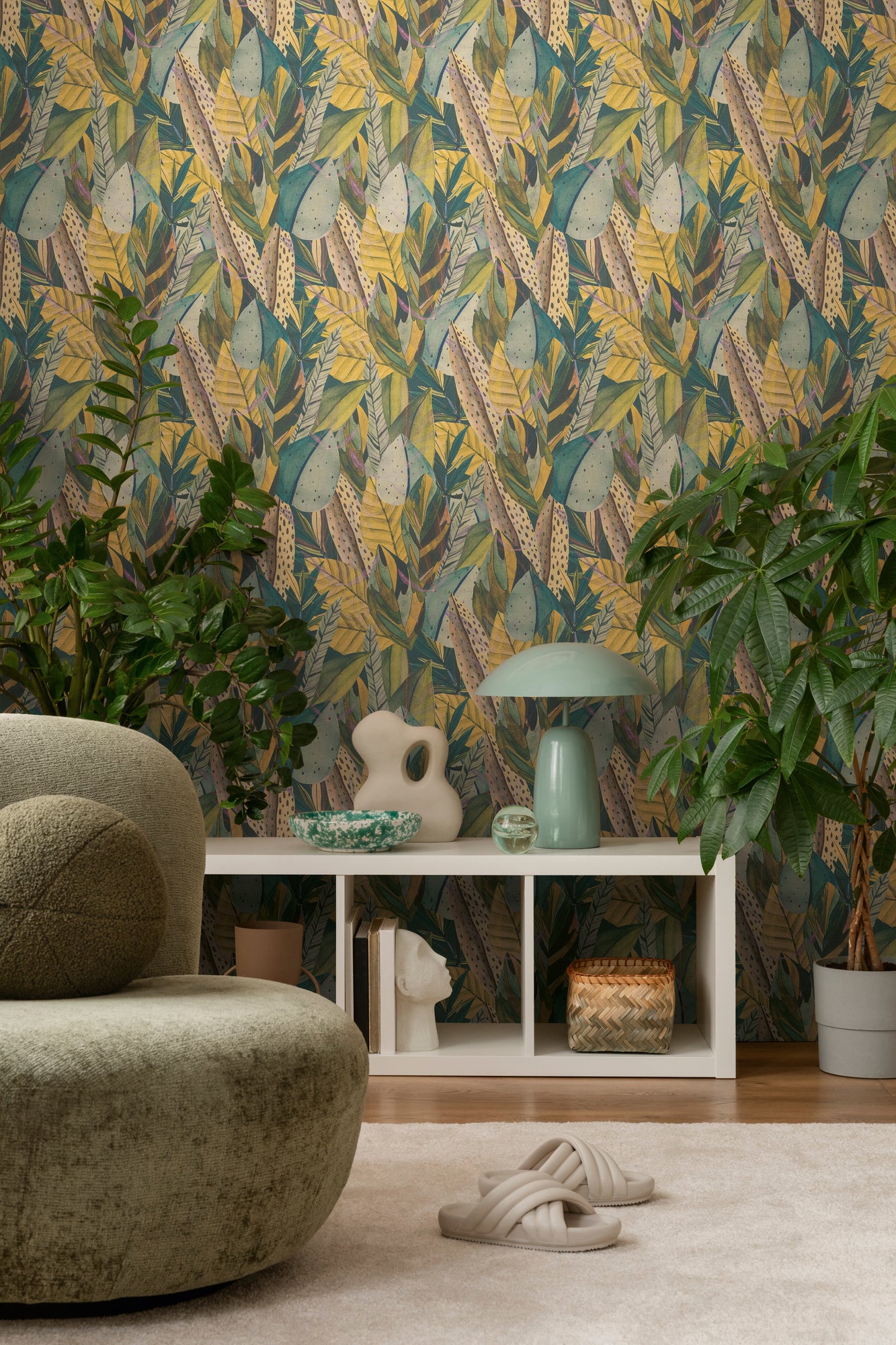 Livingwalls Anna D'Andrea  Dschungel Gelb - 10,05 m x 0,53 m