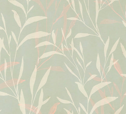 Livingwalls Anna D'Andrea  Blätter Creme Grün - 10,05 m x 0,53 m