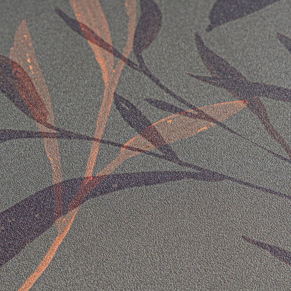 Livingwalls Anna D'Andrea  Blätter Braun Grün - 10,05 m x 0,53 m