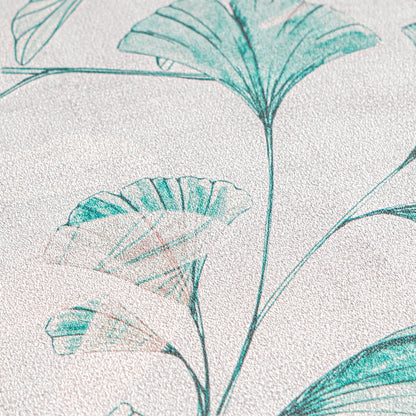 Livingwalls Anna D'Andrea  Blätterranke Blau - 10,05 m x 0,53 m