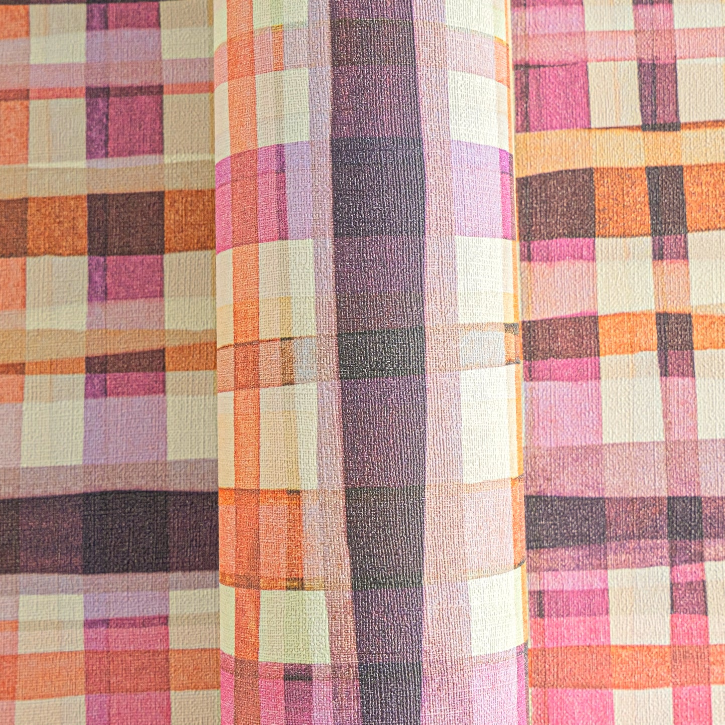 Livingwalls Anna D'Andrea  Karomuster Beige - 10,05 m x 0,53 m