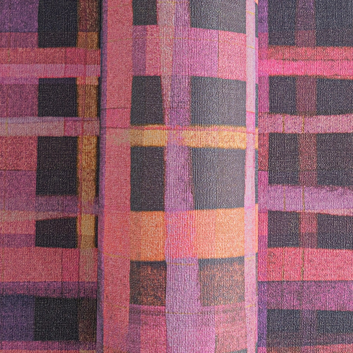 Livingwalls Anna D'Andrea  Karomuster Pink - 10,05 m x 0,53 m