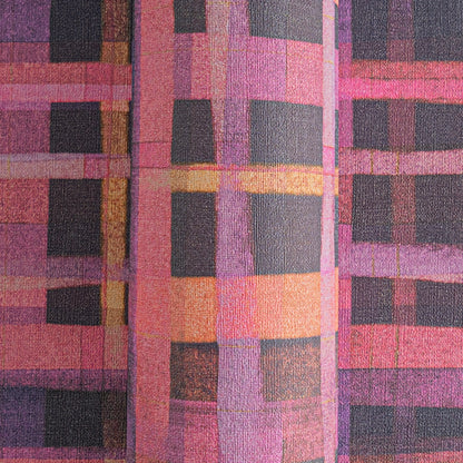 Livingwalls Anna D'Andrea  Karomuster Pink - 10,05 m x 0,53 m