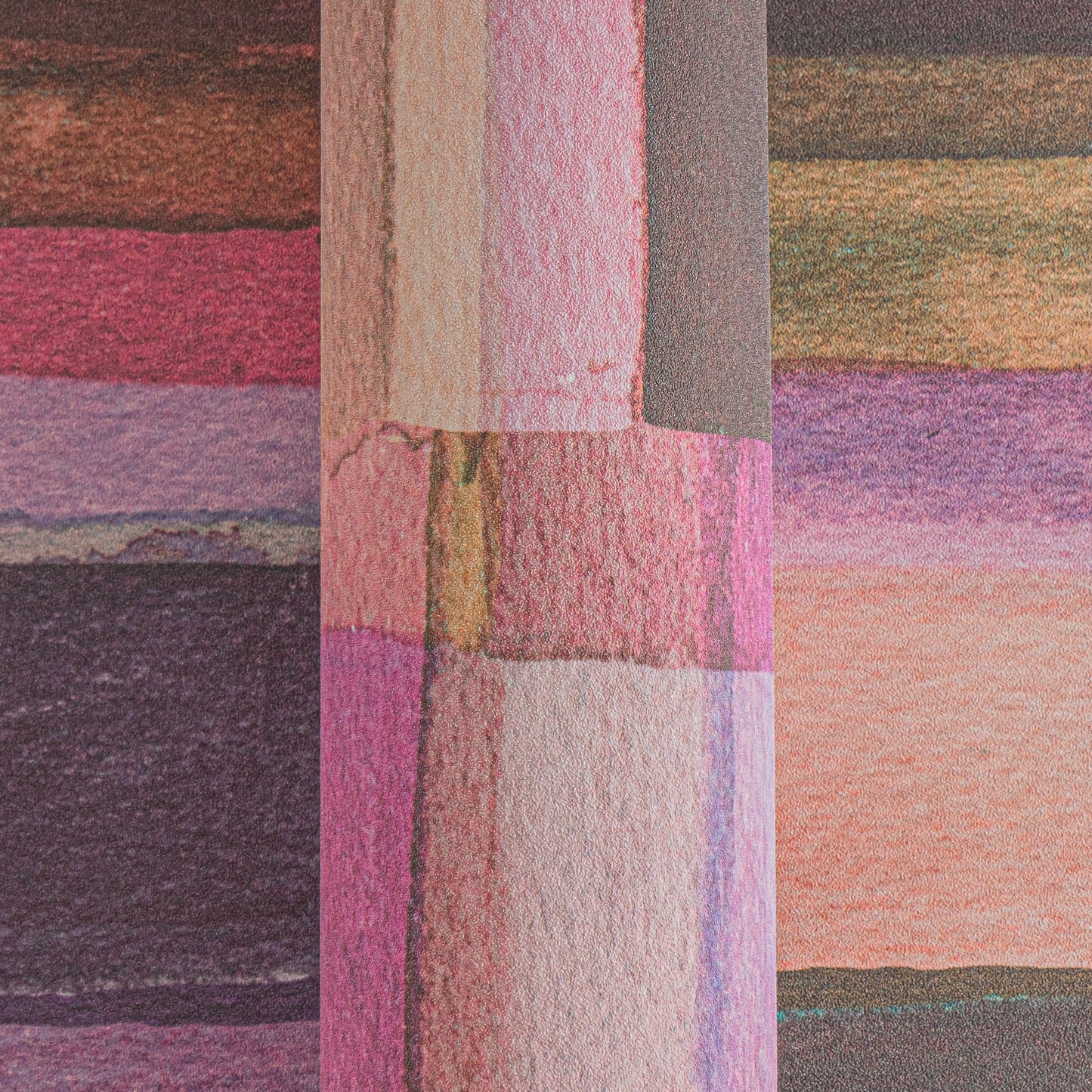 Livingwalls Anna D'Andrea  Streifen Braun Rosa - 10,05 m x 0,53 m