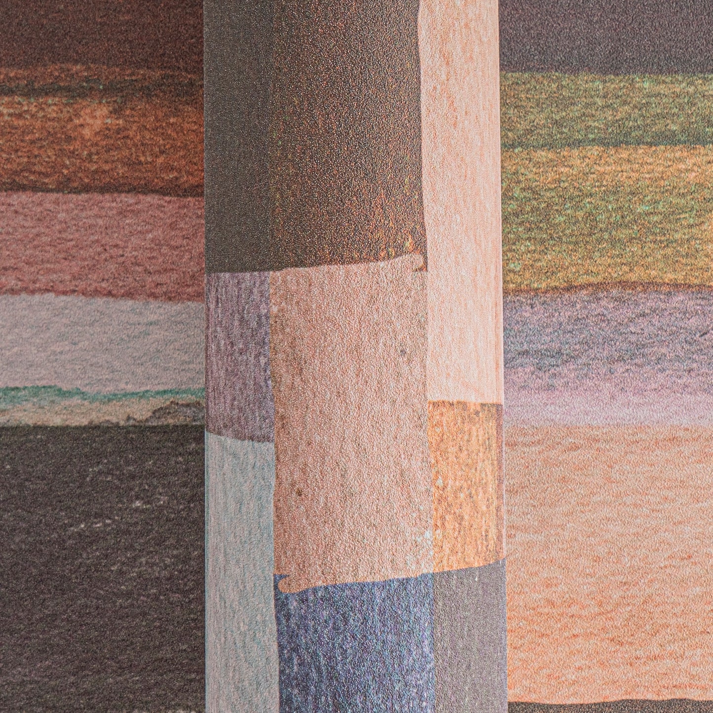 Livingwalls Anna D'Andrea  Streifen Braun Blau - 10,05 m x 0,53 m