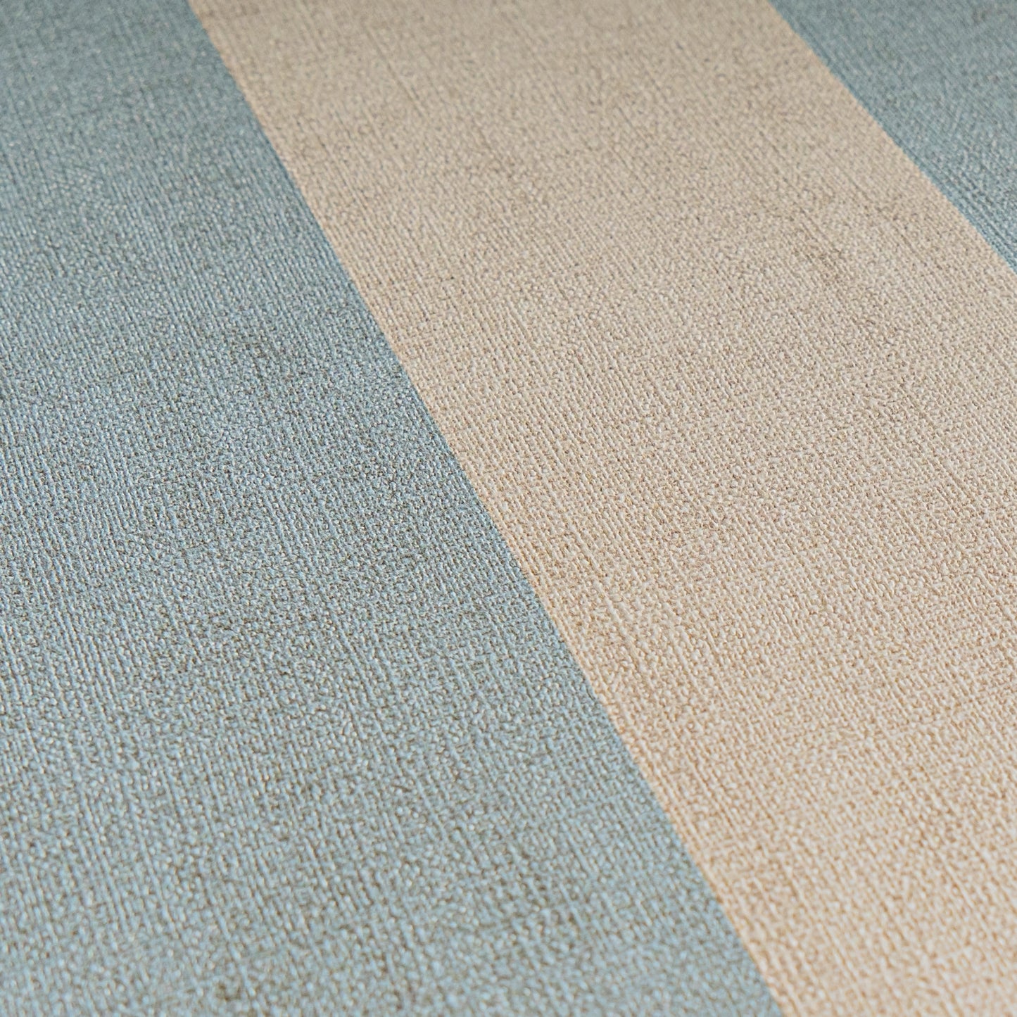 Livingwalls Anna D’Andrea Vliestapete Blockstreifen Hellblau Beige - 10,05 m x 0,53 m