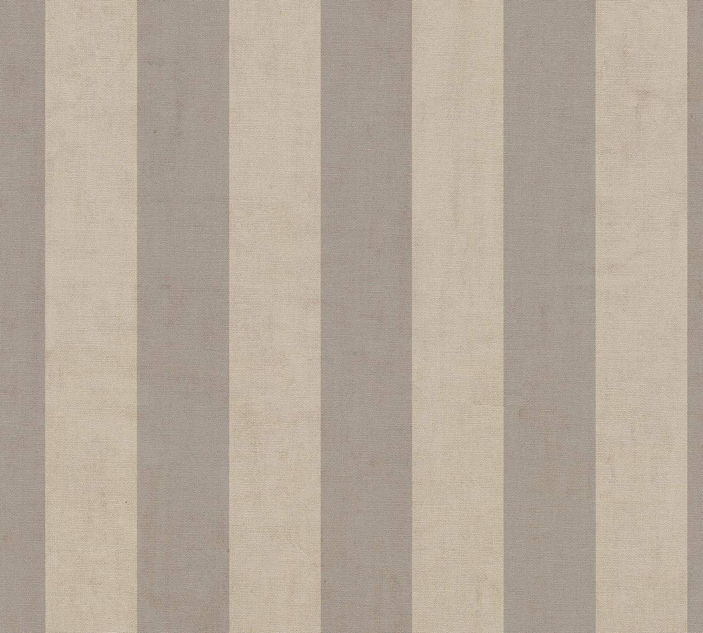 Mustertapete Blockstreifen Taupe-Beige - 10,05 m x 0,53 m