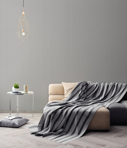 Attractive Vinyl-Vliestapete Grau 10,05 m x 0,53 m