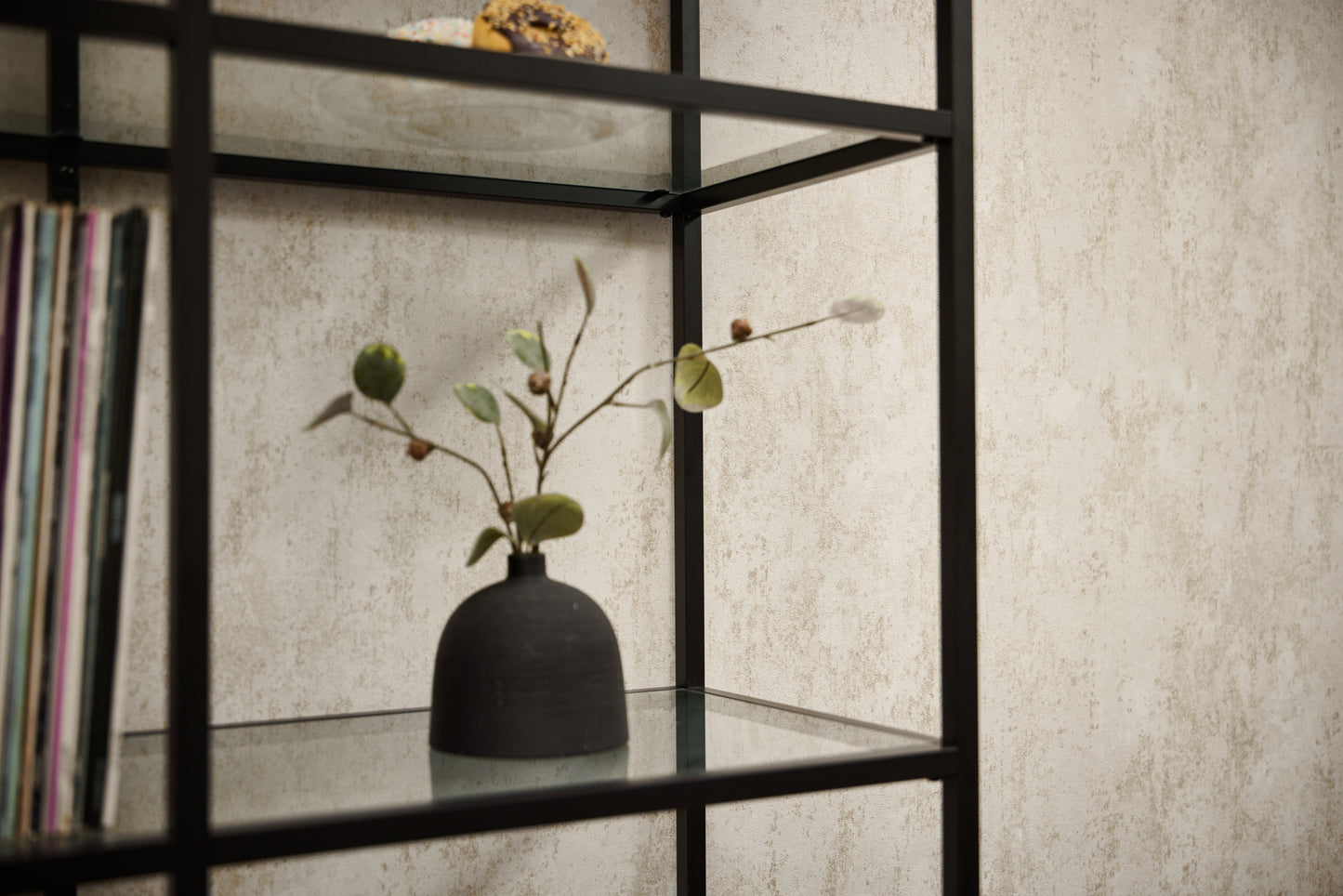 Livingwalls Metropolitan Stories Hot Spots Naomi - Soho-Viertel Oberfläche Beige - 10,05 m x 0,53 m