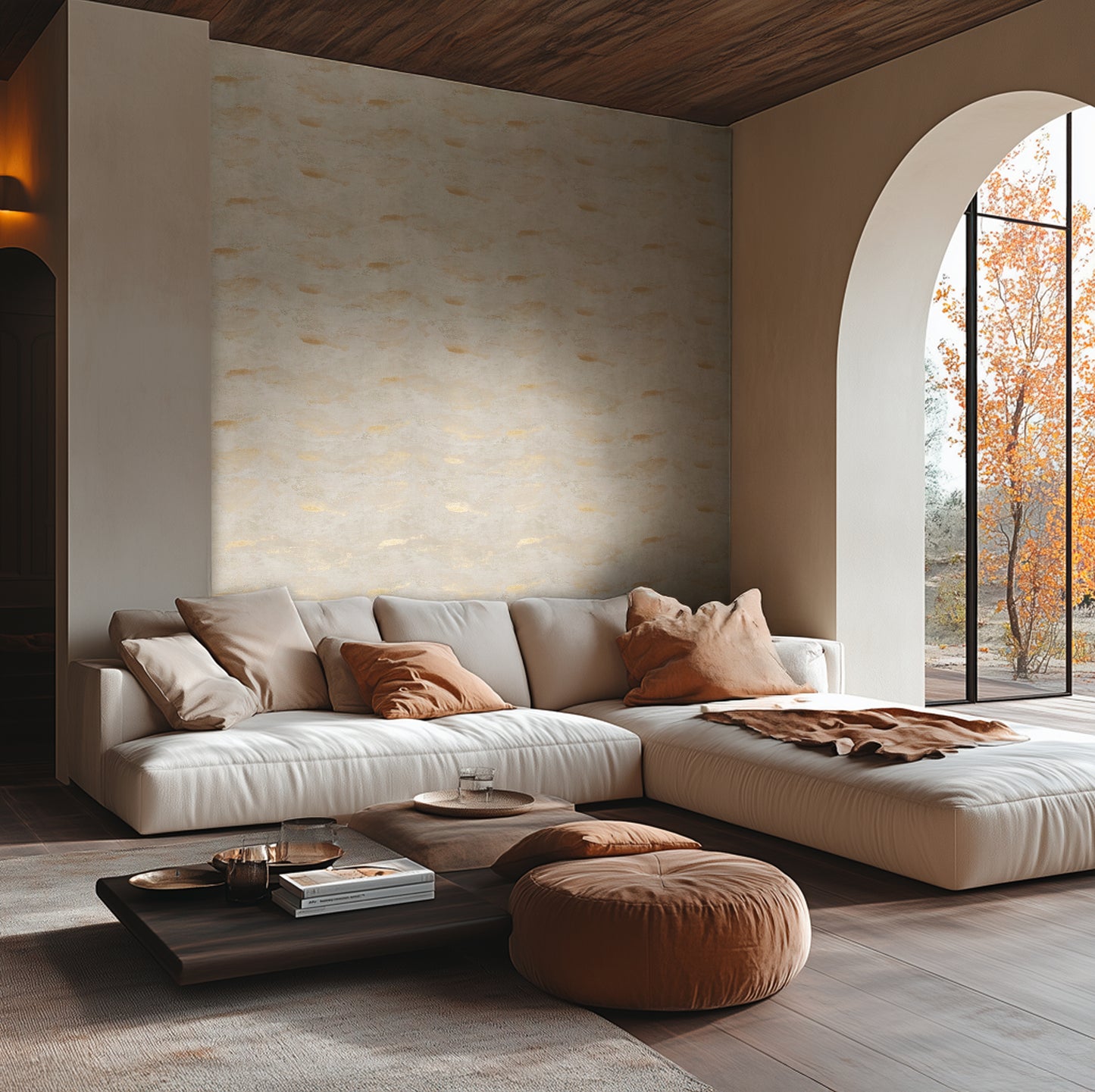 Livingwalls Metropolitan Stories Hot Spots Lucia - Toskana Landschaft Creme - 10,05 m x 0,53 m