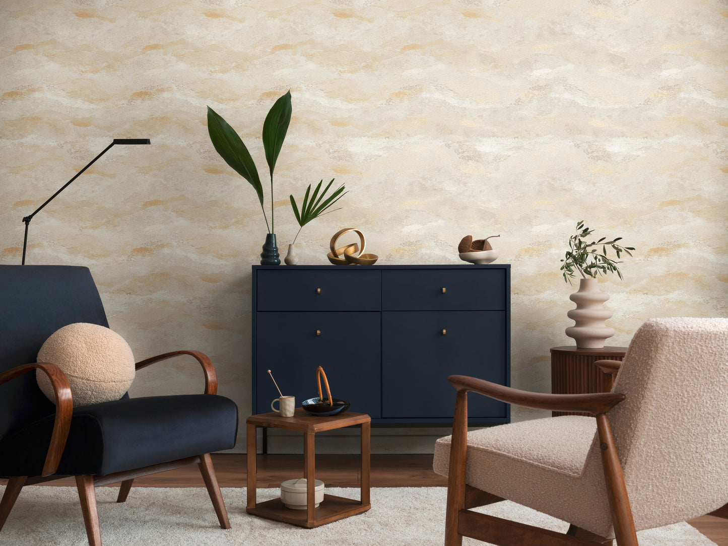 Livingwalls Metropolitan Stories Hot Spots Lucia - Toskana Landschaft Creme - 10,05 m x 0,53 m