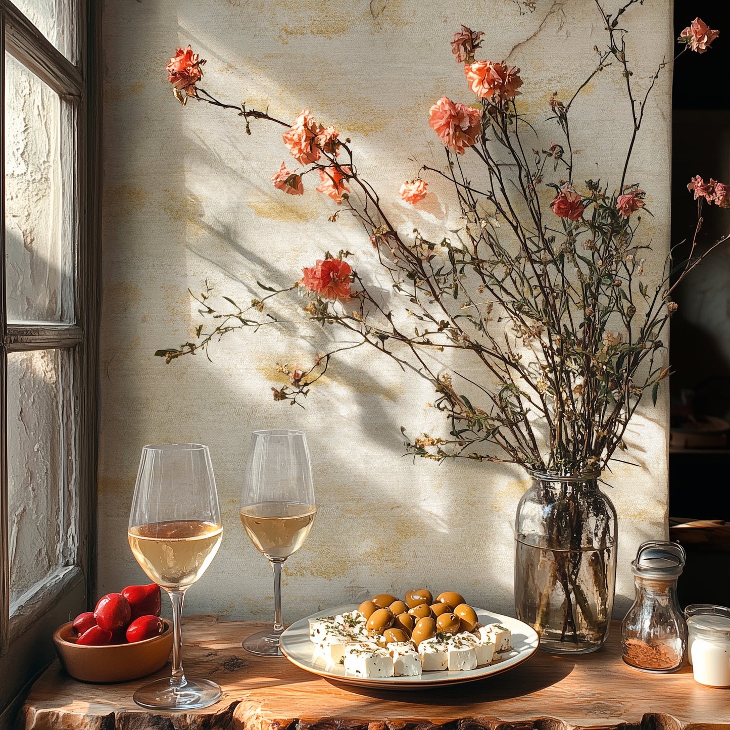 Livingwalls Metropolitan Stories Hot Spots Lucia - Toskana Landschaft Creme - 10,05 m x 0,53 m