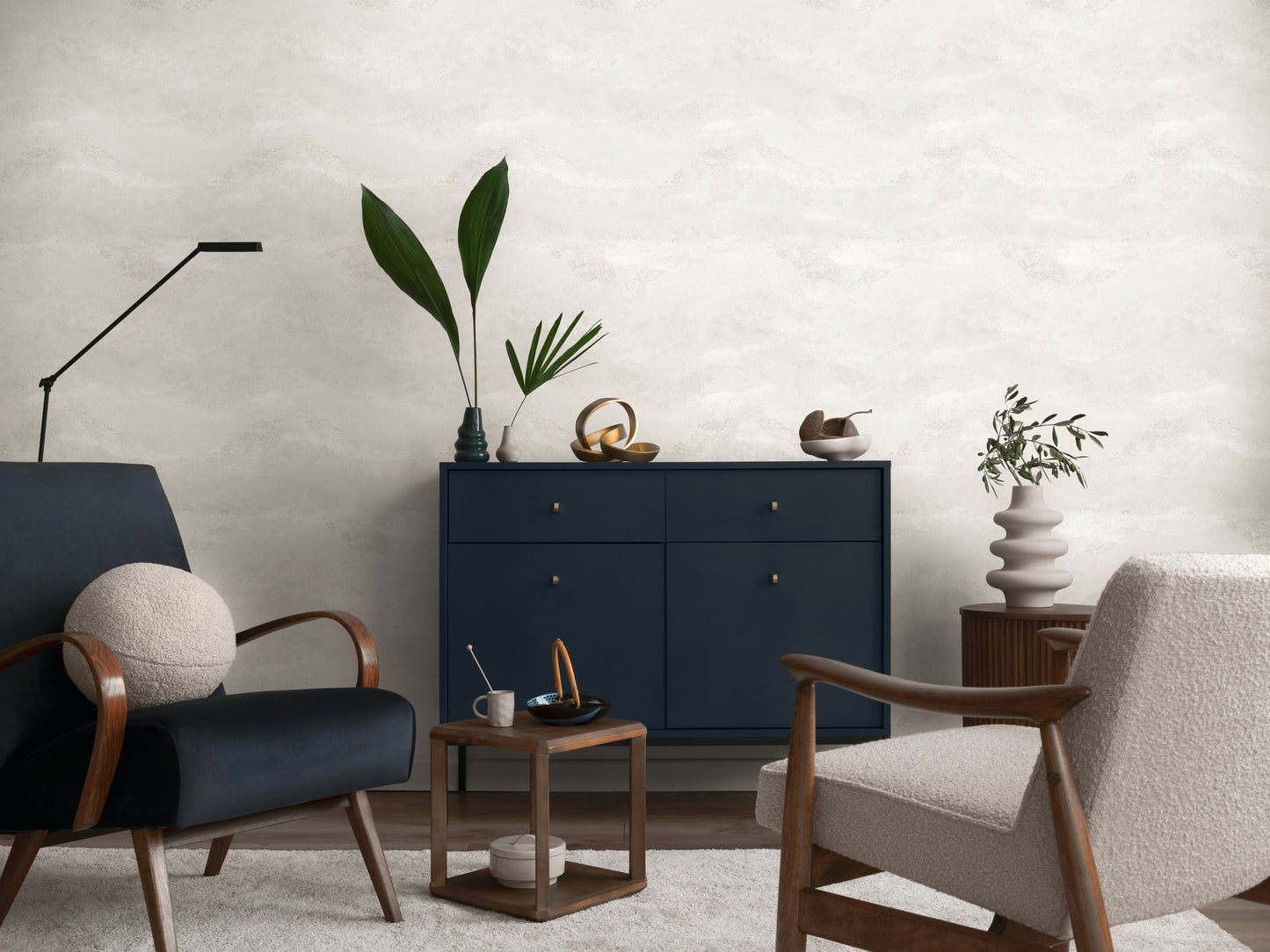 Livingwalls Metropolitan Stories Hot Spots Lucia - Toskana Landschaft Weiß - 10,05 m x 0,53 m