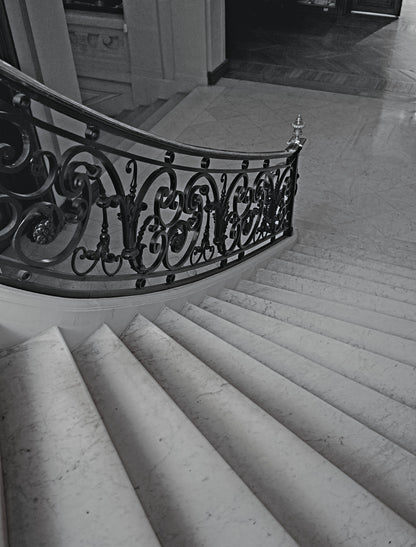 Fototapete Marmortreppe - 2,12 m x 2,80 m