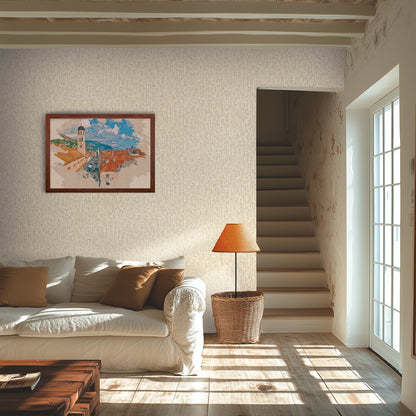 Livingwalls Metropolitan Stories Hot Spots Ema - Dubrovnik Oberfläche Creme - 10,05 m x 0,53 m