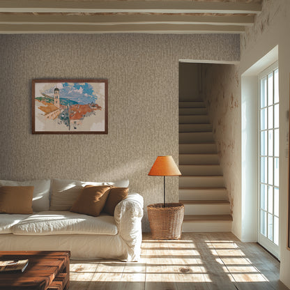 Livingwalls Metropolitan Stories Hot Spots Ema - Dubrovnik Oberfläche Beige - 10,05 m x 0,53 m