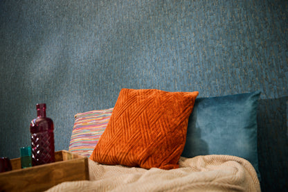 Livingwalls Metropolitan Stories Hot Spots Ema - Dubrovnik Oberfläche Blau Gold - 10,05 m x 0,53 m