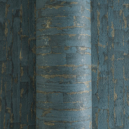 Livingwalls Metropolitan Stories Hot Spots Ema - Dubrovnik Oberfläche Blau Gold - 10,05 m x 0,53 m