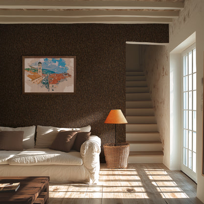 Livingwalls Metropolitan Stories Hot Spots Ema - Dubrovnik Oberfläche Braun - 10,05 m x 0,53 m