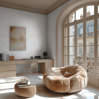 Livingwalls Metropolitan Stories Hot Spots Amélie - Versailles Klassisch Grau - 10,05 m x 0,53 m