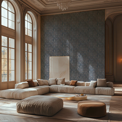 Livingwalls Metropolitan Stories Hot Spots Amélie - Versailles Klassisch Blau - 10,05 m x 0,53 m